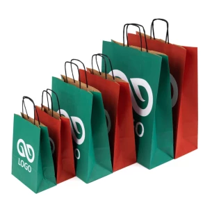 Giftpack A4 Borsa a colori - Verde