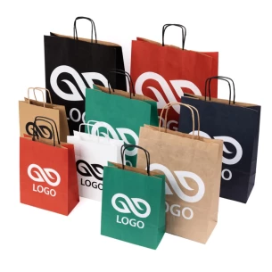 Giftpack A4 Borsa a colori - Verde