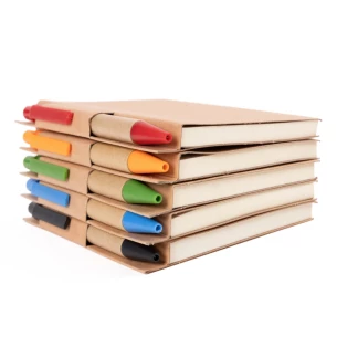 Blocco note Eco1 con penna - Verde