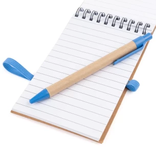Blocco note Eco2 con penna - Nero