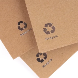 Blocco note Eco3 con penna - Arancione
