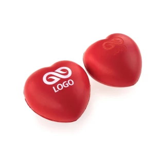 Cuore antistress - Rosso