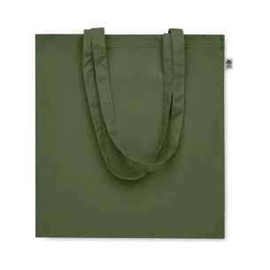 Borsa in cotone organico BENTE COLOUR - Verde
