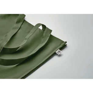Borsa in cotone organico BENTE COLOUR - Verde