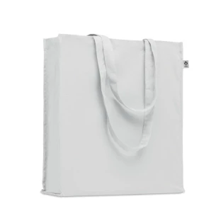 Borsa in cotone biologico BENTE COLOUR - bianco