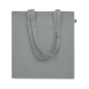 Borsa in cotone biologico BENTE COLOUR - Grigio