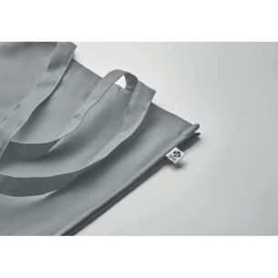 Borsa in cotone biologico BENTE COLOUR - Grigio