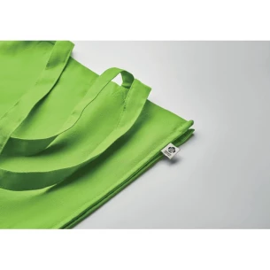 Borsa in cotone biologico BENTE COLOUR - verde lime