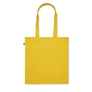 Borsa in cotone biologico BENTE COLOUR - giallo