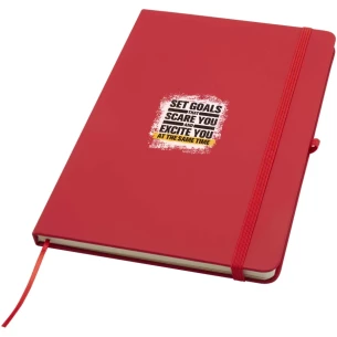 Quaderno Spectrum Plus A5 con copertina rigida - Rosso