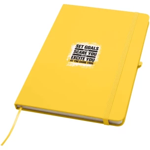 Quaderno Spectrum Plus A5 con copertina rigida - Giallo