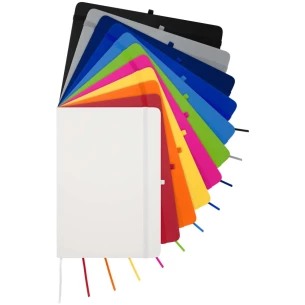 Quaderno Spectrum Plus A5 con copertina rigida - Bianco