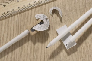 Matita di carta OLOV - Bianco