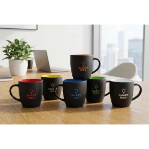 Tazza in ceramica Esla da 345 ml - Gialla