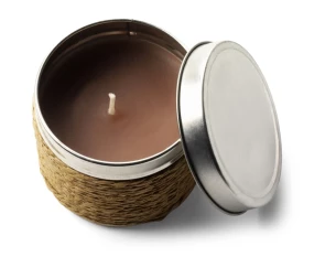Candela profumata Rituals - marrone chiaro