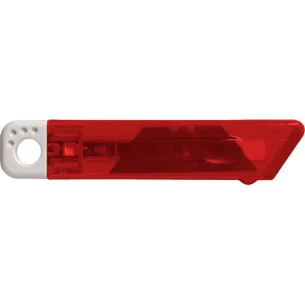 Coltello per carta da parati con meccanismo di sicurezza Rabel - rosso