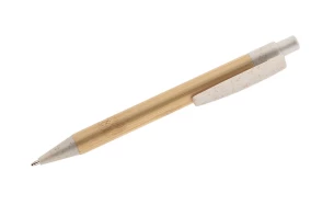 Penna a sfera in bambù BAMMO - beige
