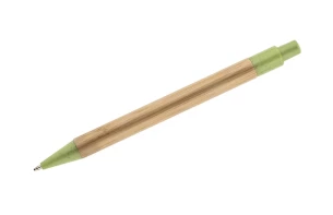 Penna a sfera in bambù BAMMO - verde chiaro