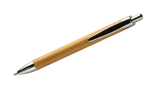 Penna a sfera in bambù PURE - marrone