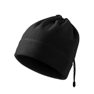 Cappello in pile - Nero