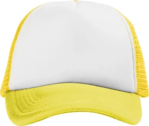 Cappello trucker - Giallo/Bianco