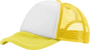 Cappello trucker - Giallo/Bianco