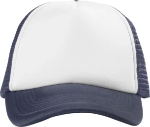 Cappello trucker - Blu navy/bianco