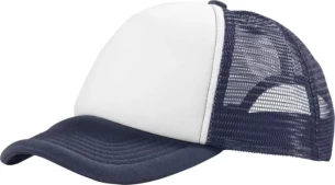 Cappello trucker - Blu navy/bianco