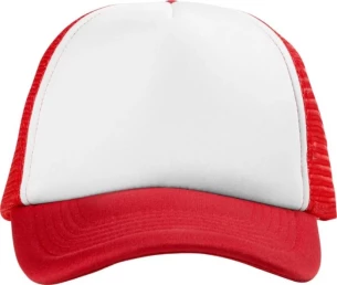 Cappello trucker - Rosso/Bianco
