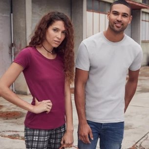 Maglietta Ringspun Premium - Arancione