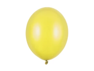 Pallone metallizzato 30 cm - Giallo