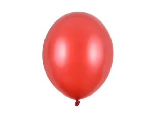 Pallone metallizzato 30 cm - Rosso