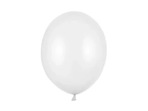 Pallone metallizzato 30 cm - Bianco