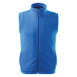Gilet unisex in pile - Azzurro