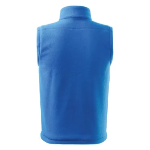 Gilet unisex in pile - Azzurro