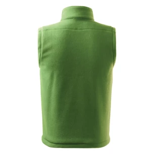 Gilet unisex in pile - Pea
