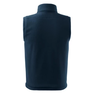 Gilet unisex in pile - blu navy
