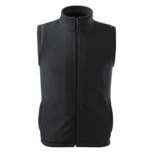 Gilet unisex in pile - Grafite