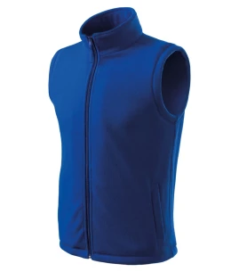 Gilet unisex in pile - Nero