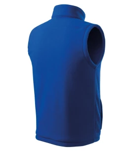 Gilet unisex in pile - Nero