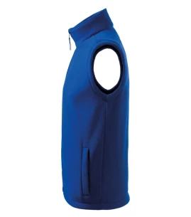 Gilet unisex in pile - Nero