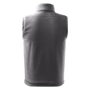 Gilet unisex in pile - Grigio scuro