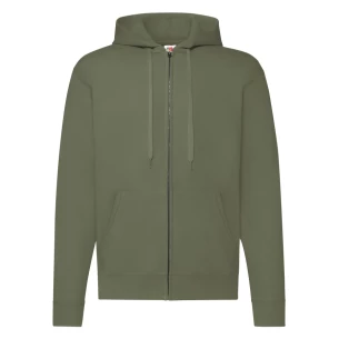 FOTL - Felpa con cappuccio e zip - Olive