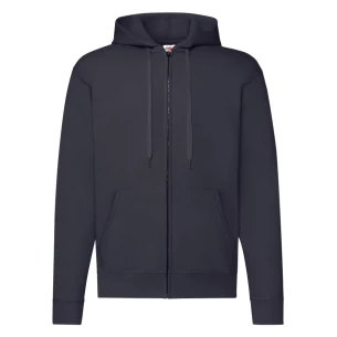 FOTL - Felpa con cappuccio e zip - Blu scuro