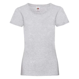 Maglietta FOTL Lady-Fit ValueWeight - Grigio