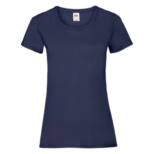 Maglietta FOTL Lady-Fit ValueWeight - Blu navy