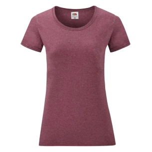 Maglietta FOTL Lady-Fit ValueWeight - Marrone Melange