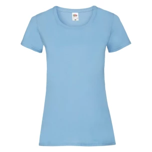 Maglietta FOTL Lady-Fit ValueWeight - Blu