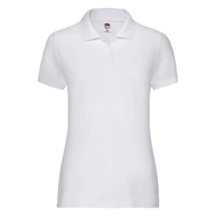 Polo donna 65-35 - Bianco