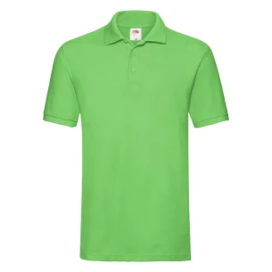 Polo Fruit Of The Loom premium - Verde lime